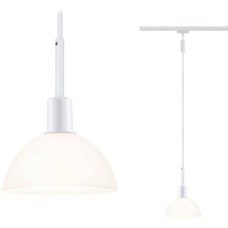 Foto van Paulmann sarrasani hanglamp urail e14 wit, opaal