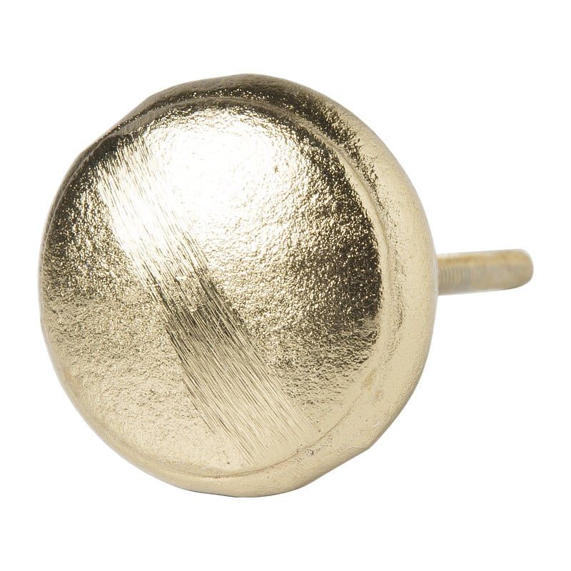 Foto van Meubelknop rond - goud - ⌀4 cm