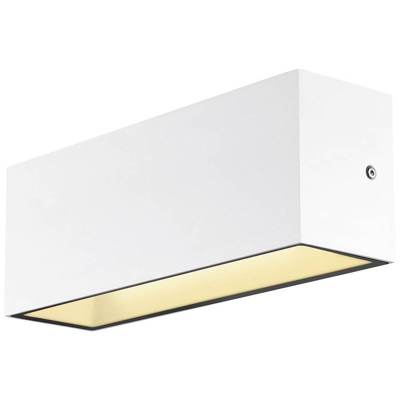 Foto van Slv sitra l 1005156 led-buitenlamp (wand) led vast ingebouwd 24 w wit