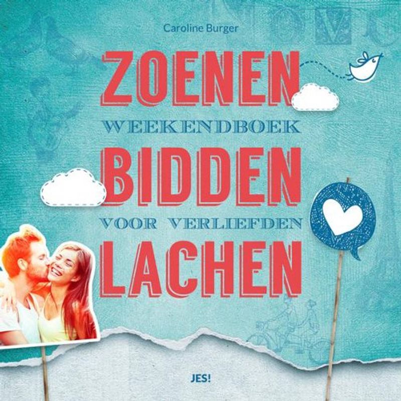 Foto van Zoenen bidden lachen