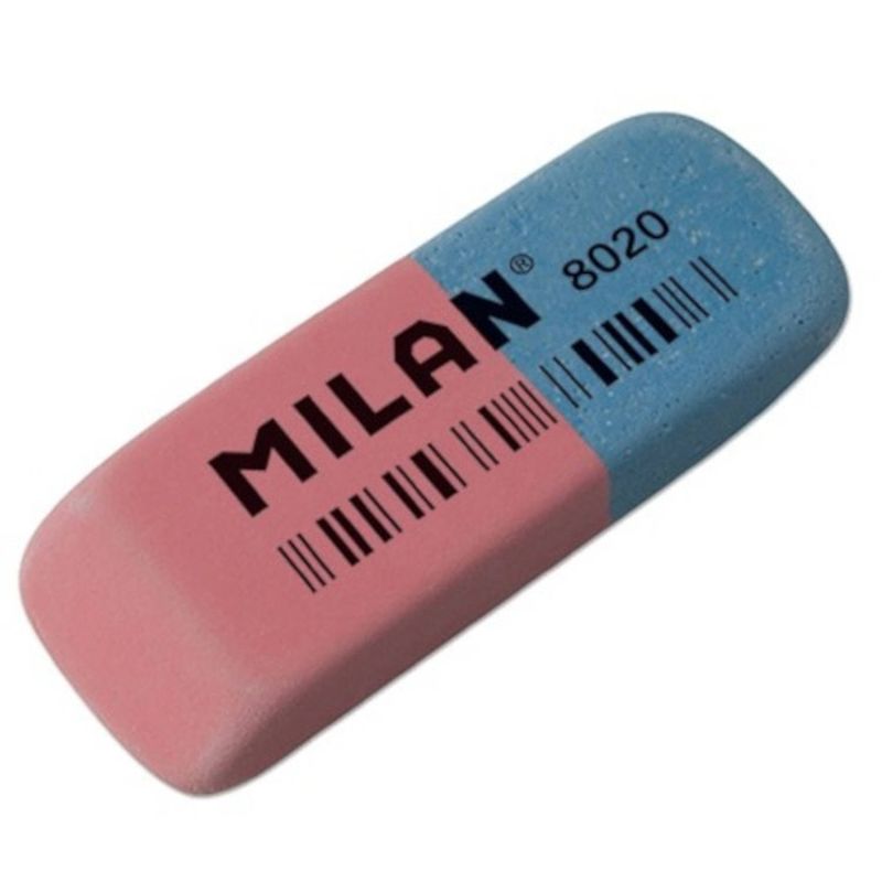 Foto van Soho gum milan 6,3 x 2,4 rubber roze/blauw