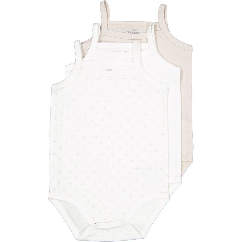 Foto van Baby romper mouwloos 3-pack