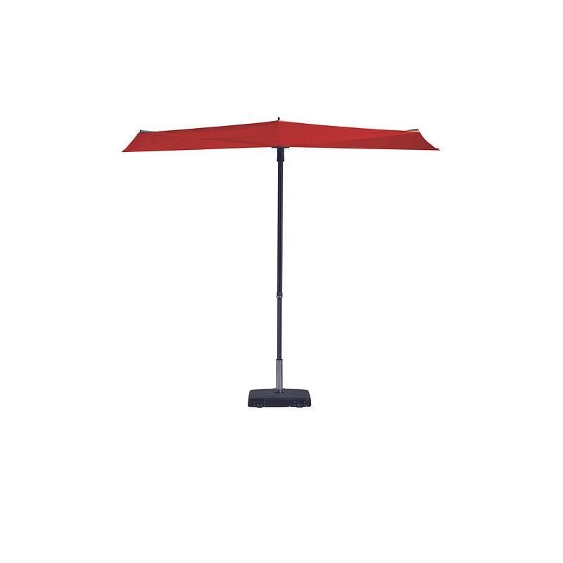 Foto van Madison - parasol sun wave - 270 x 150 - rood