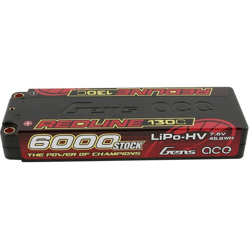 Foto van Gens ace lipo accupack 7.6 v 6000 mah aantal cellen: 4 130 c hardcase