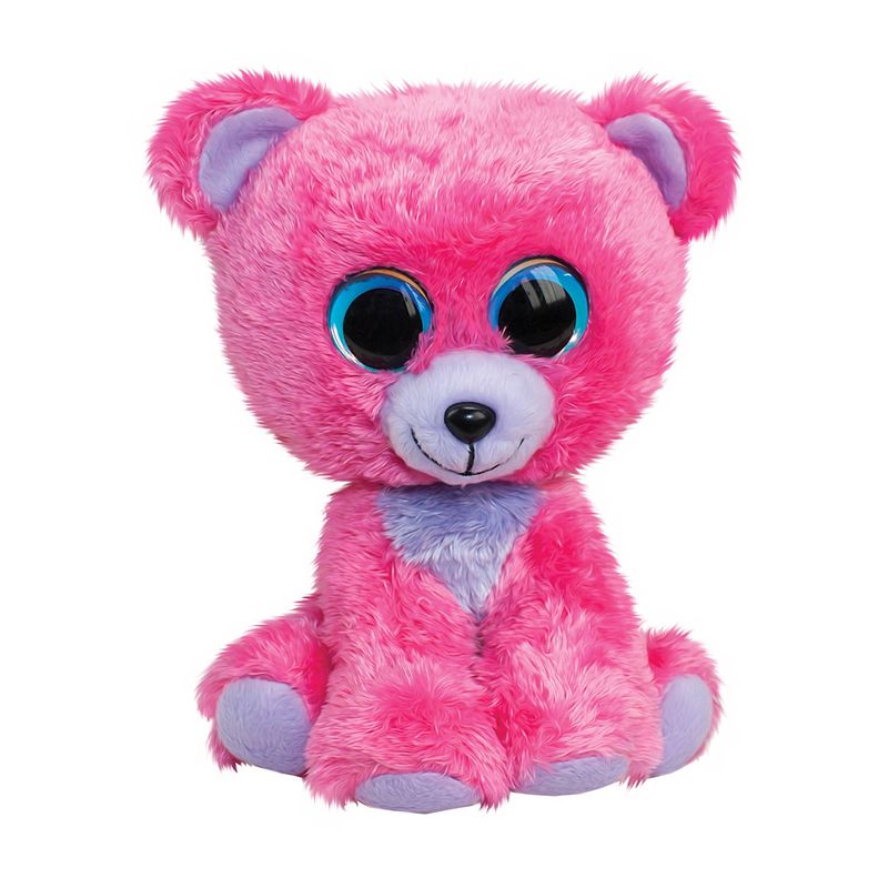 Foto van Lumo stars knuffeldier bear raspberry - big - 24cm