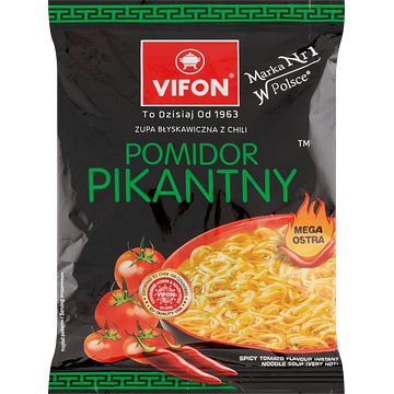 Foto van Vifon pomidor pikantny instant noedelsoep mega ostra 70g bij jumbo