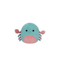 Foto van Squishmallows knuffel isler de mintgroene en roze krab - 50 cm