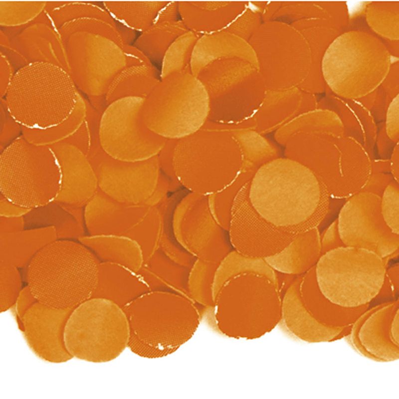 Foto van Oranje confetti zak van 2 kilo feestversiering - confetti