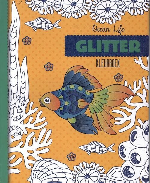 Foto van Glitter kleurboeken - ocean life - paperback (9789464322804)