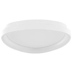 Foto van Beliani nanding - plafondlamp-wit-staal