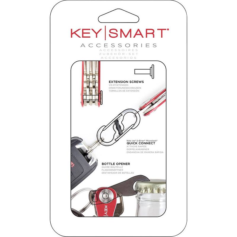 Foto van Key smart sleutelhouderuitbreiding ks-ks231 accessoire-kit 1 zilver 1 stuk(s)