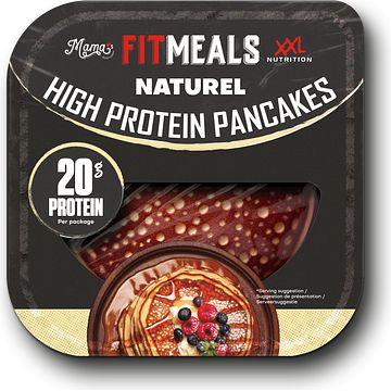 Foto van Fitmeals high protein pancakes naturel 160g bij jumbo