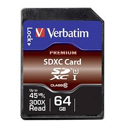 Foto van Verbatim sdxc geheugenkaart, klasse 10, 64 gb