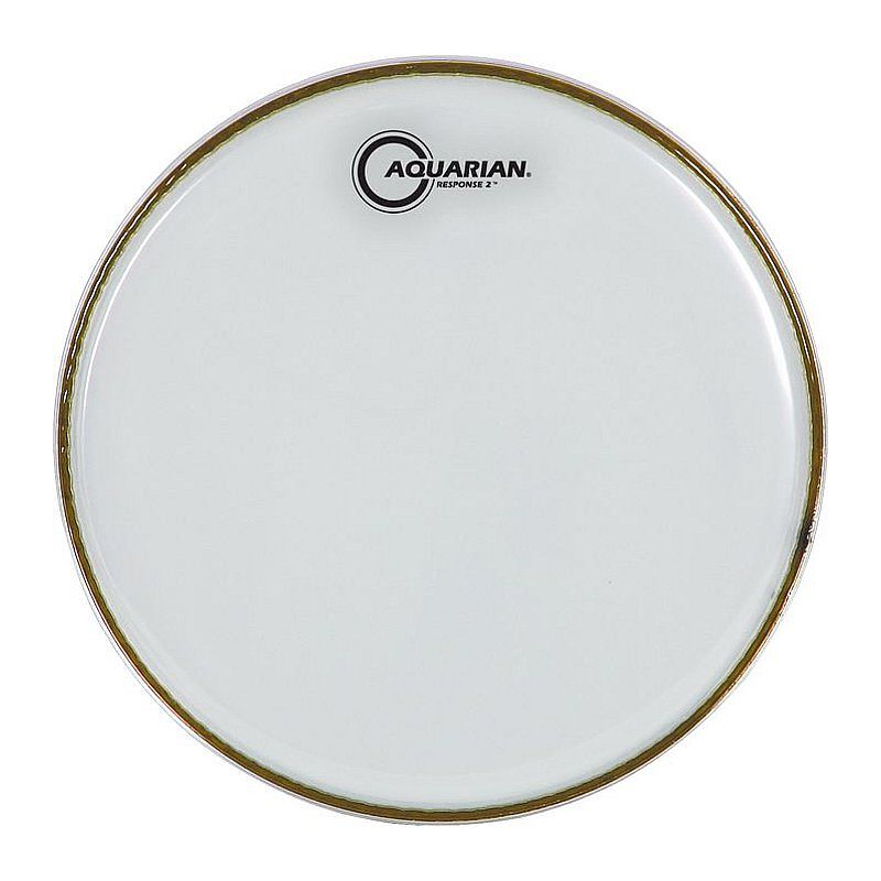 Foto van Aquarian 22 inch response 2 clear bassdrumvel