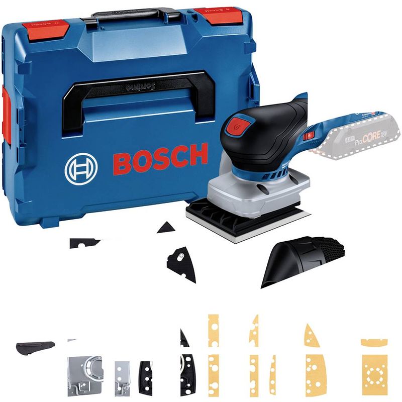 Foto van Bosch professional gss 18v-13 06019l0101 accu-vlakschuurmachine 18 v 80 x 130 mm