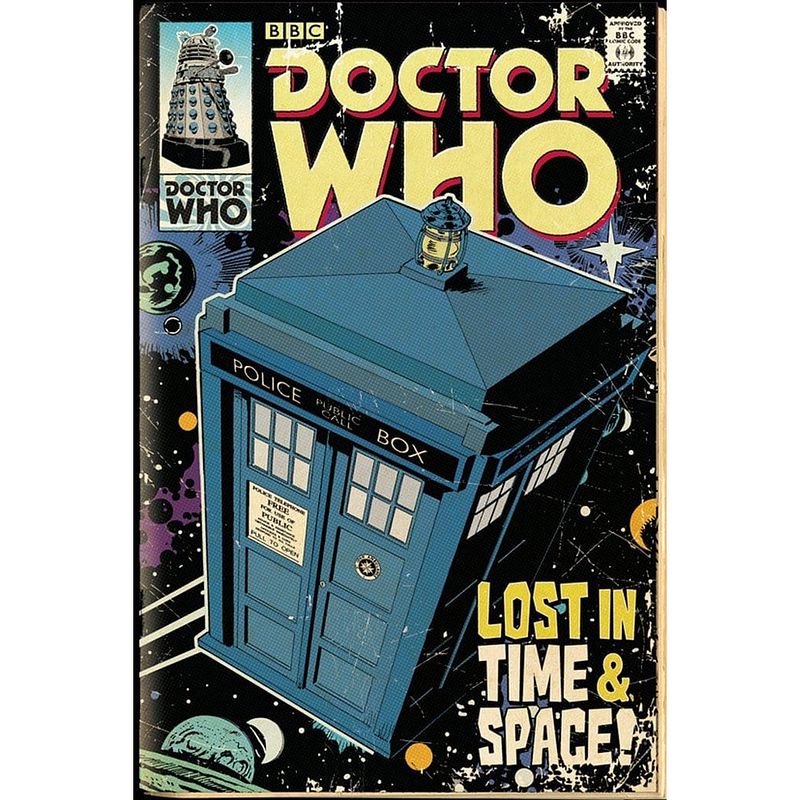 Foto van Gbeye doctor who tardis comic poster 61x91,5cm