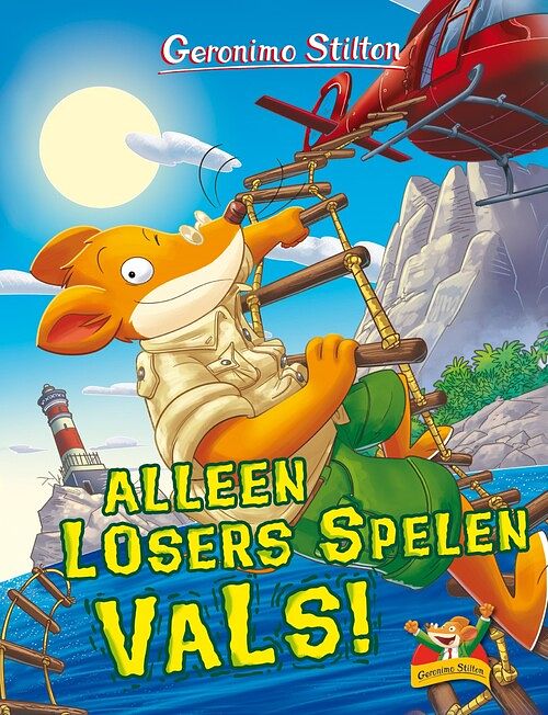 Foto van Alleen losers spelen vals! - geronimo stilton - hardcover (9789464290431)