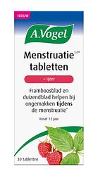 Foto van A. vogel menstruatie tabletten + ijzer