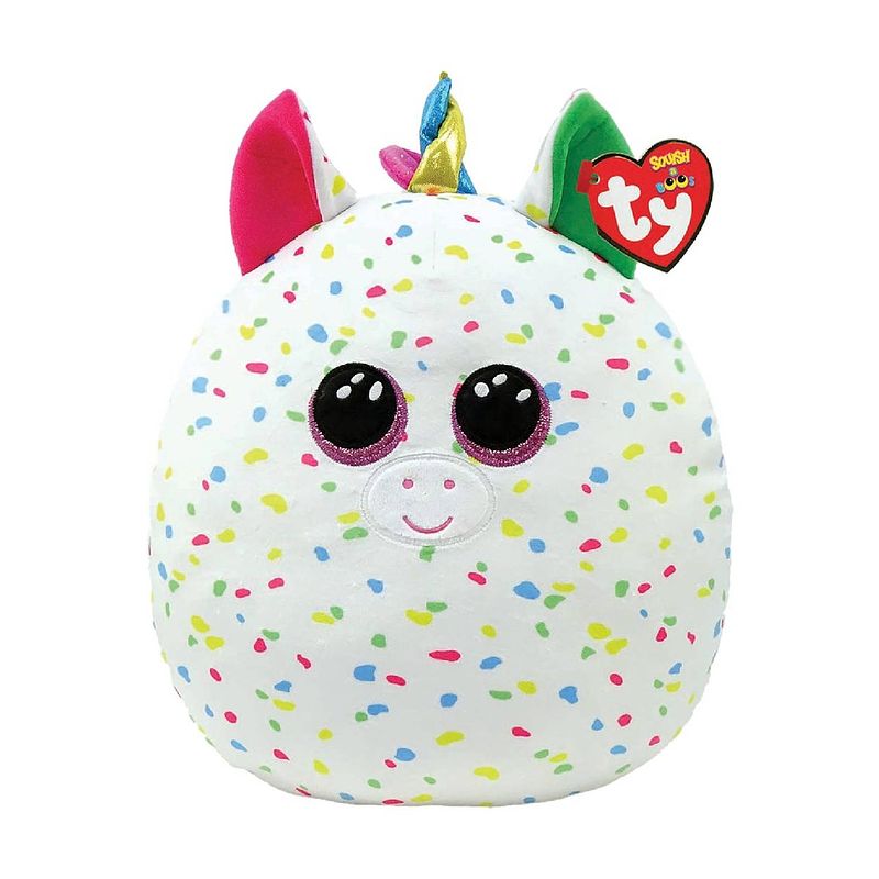 Foto van Ty squish a boo harmonie unicorn - eenhoorn - 31 cm - knuffel