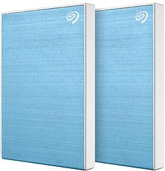 Foto van Seagate one touch portable drive 5tb blauw - duo pack