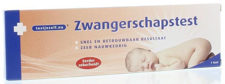 Foto van Testjezelf.nu zwangerschapstest 1st