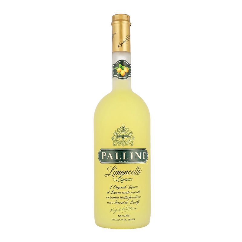 Foto van Pallini limoncello 1 liter gedistilleerd