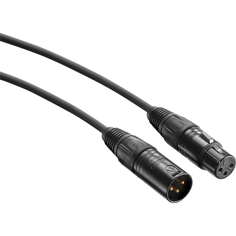 Foto van Neumann ic 3 mt microfoonkabel 3-pins xlr 10m zwart