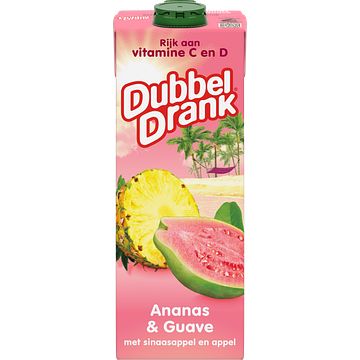 Foto van Dubbeldrank ananas & guave 1l bij jumbo