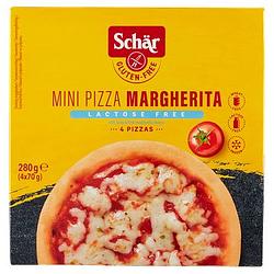 Foto van Schar mini pizza margherita glutenvrij 4 x 70g bij jumbo