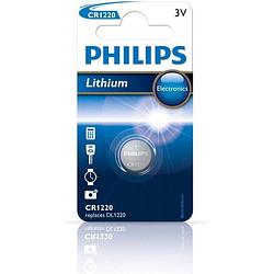 Foto van Philips cr1220/00b minicel lithium