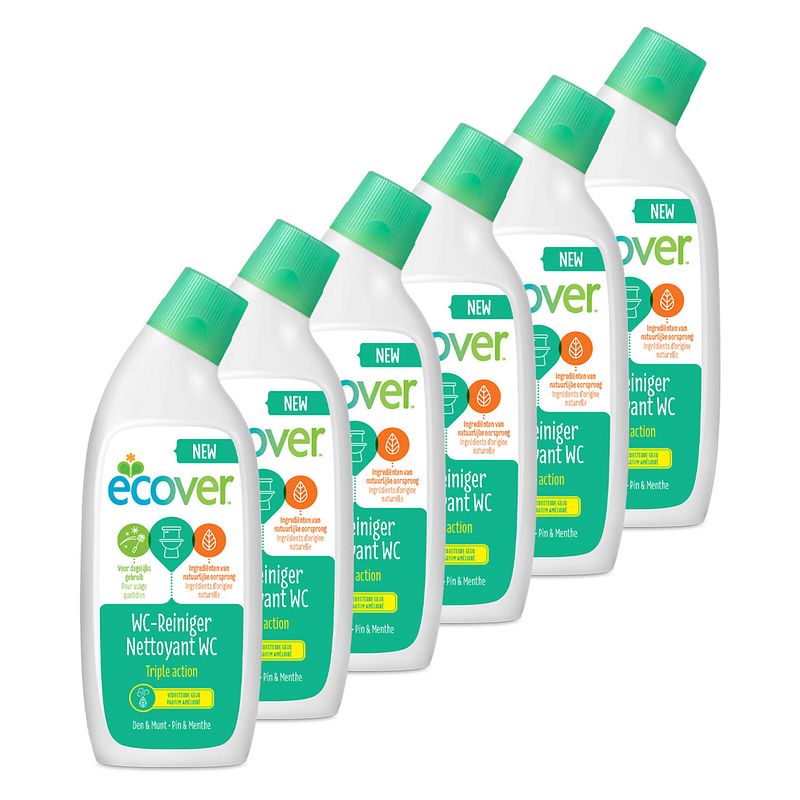 Foto van Ecover toiletreiniger, dennenfris, flacon van 750 ml