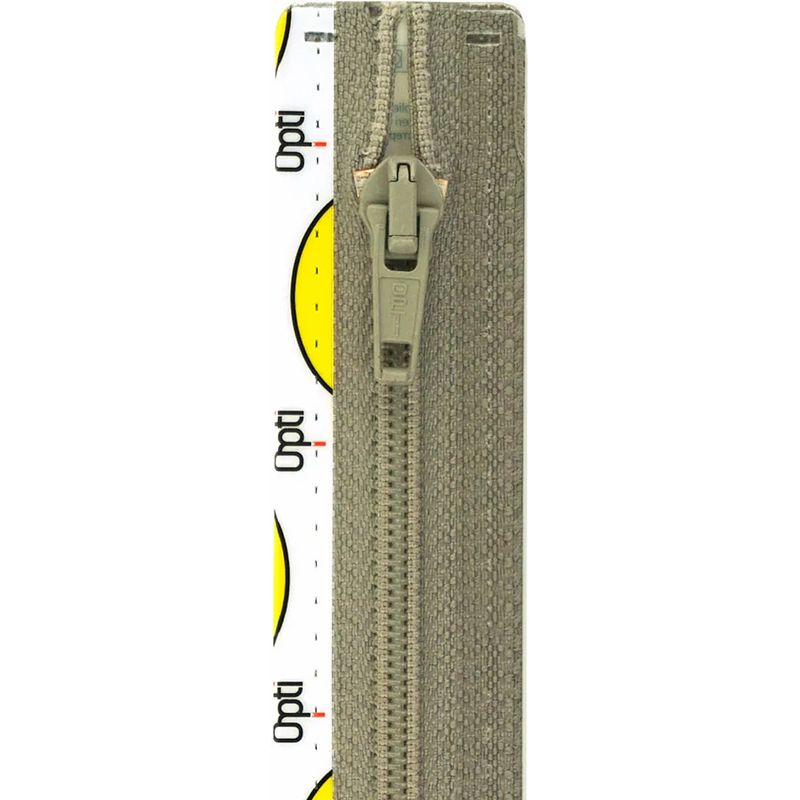 Foto van Opti 4802 s60 spiraalrits 6mm deelbaar 55 cm met fulda ritsentrekker