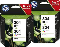 Foto van Hp 304 cartridges duo combo pack