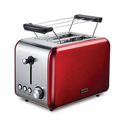 Foto van Moa t1r - retro broodrooster - toaster - rood