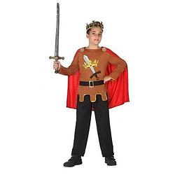Foto van Ridder kostuum middeleeuws voor jongens 128 (7-9 jaar) - carnavalskostuums