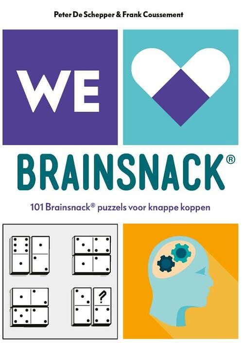 Foto van We love brainsnack - frank coussement, peter de schepper - paperback (9789464290172)