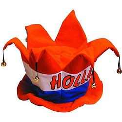 Foto van Holland oranje belletjeshoed - oranje holland supporters hoed