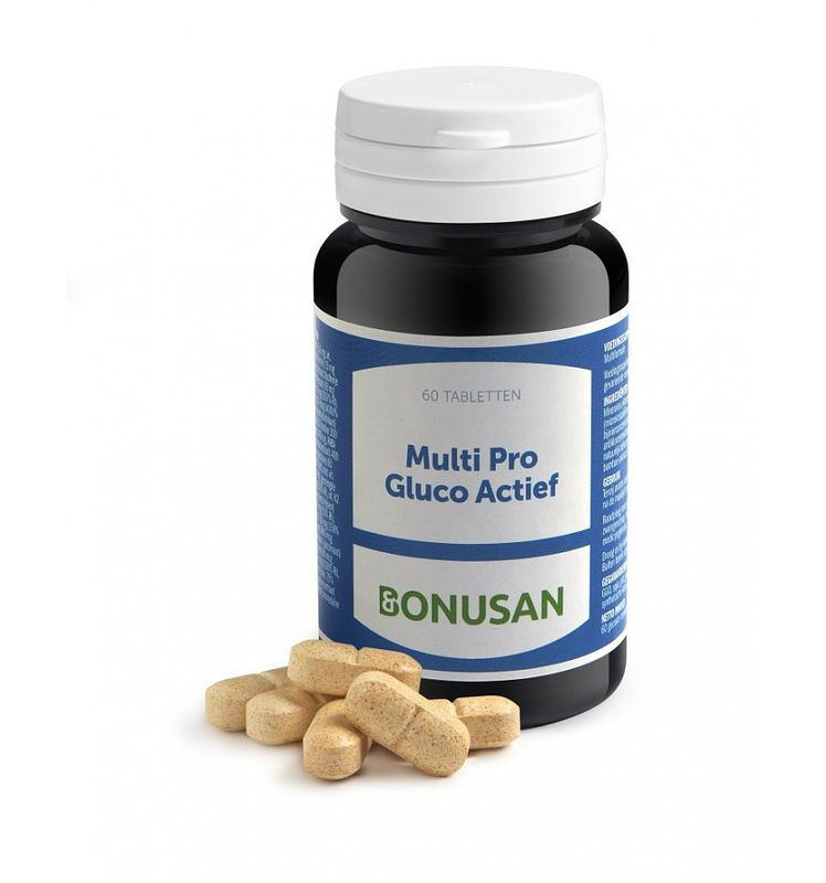 Foto van Bonusan multi pro gluco actief tabletten 60st