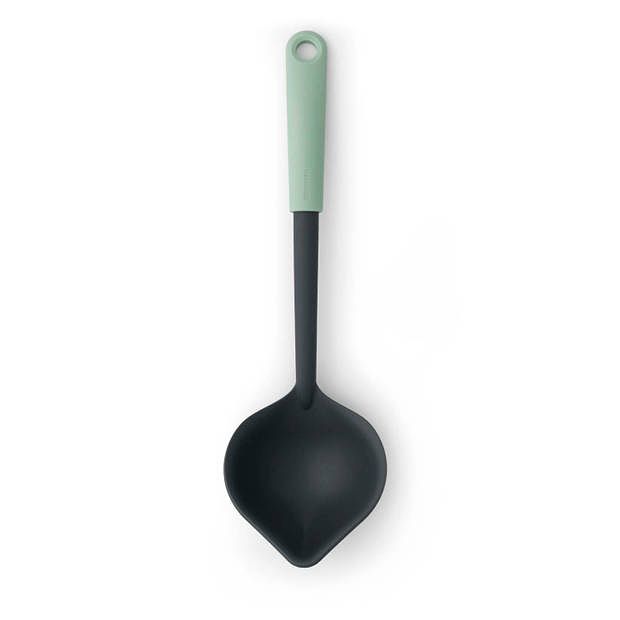 Foto van Brabantia tasty+ soeplepel plus schraper - jade green