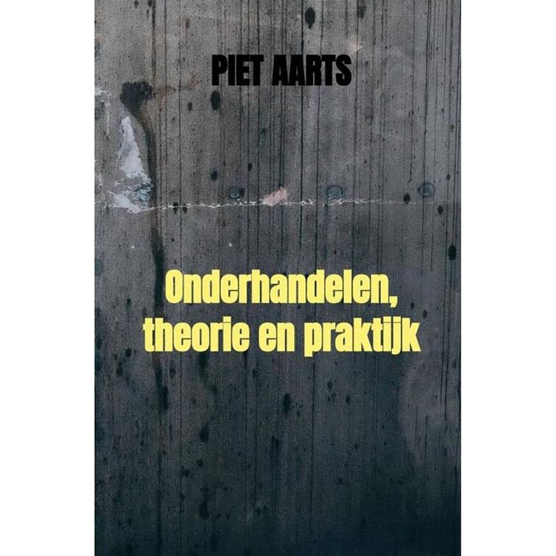 Foto van Onderhandelen, theorie en praktijk