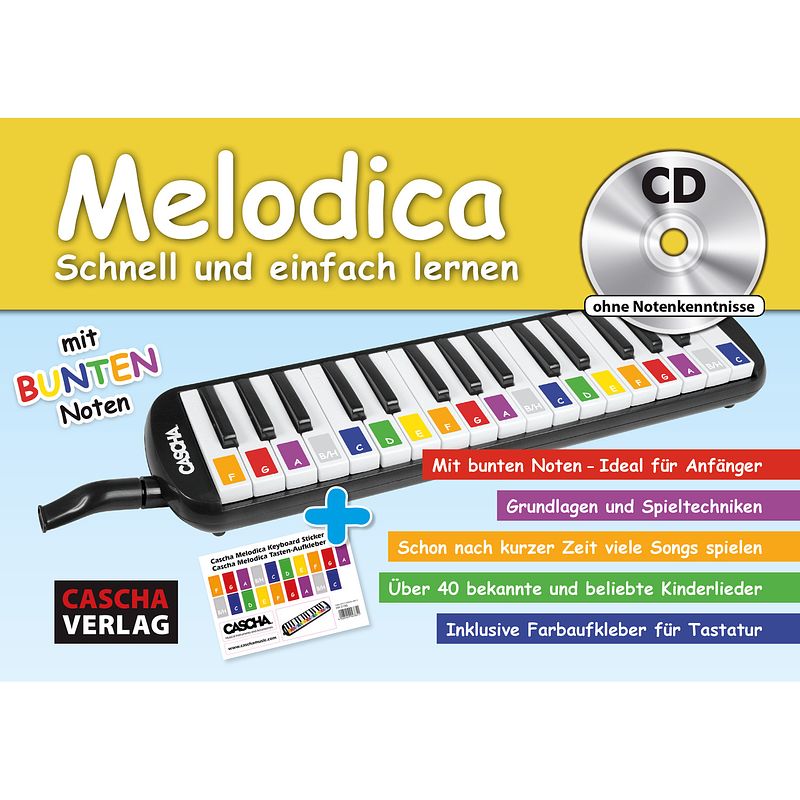 Foto van Cascha hh 2184 de melodica - schnell und einfach lernen