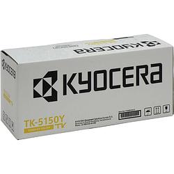 Foto van Kyocera toner tk-5150y 1t02nsanl0 origineel geel 10000 bladzijden