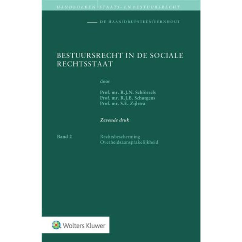 Foto van Bestuursrecht in de sociale rechtsstaat band 2