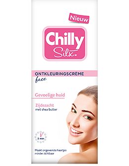 Foto van Chilly silx ontkleuringscreme gezicht gevoelige huid