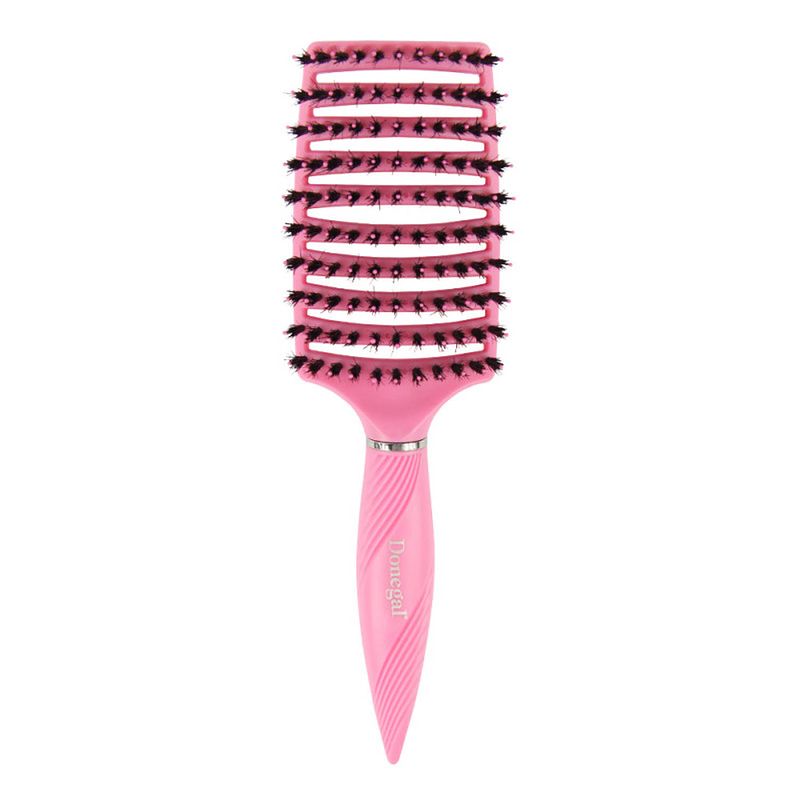 Foto van Miscella borstel geventileerde haarborstel roze