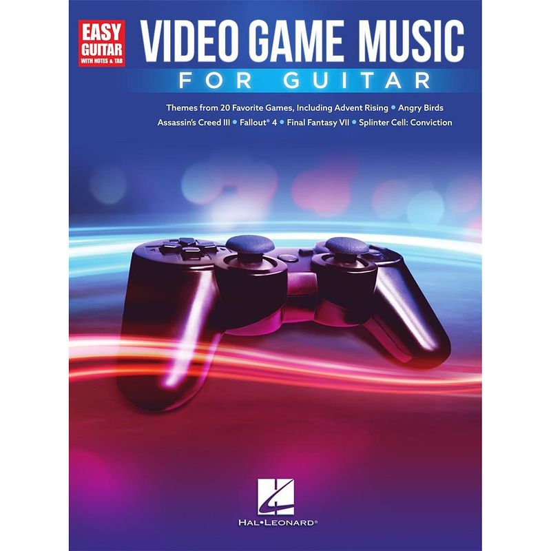 Foto van Hal leonard video game music for guitar gitaarboek