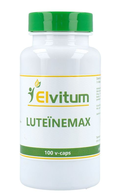 Foto van Elvitum luteine max vegicaps