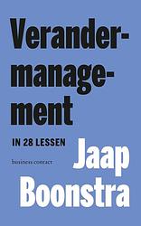 Foto van Verandermanagement in 28 lessen - jaap boonstra - paperback (9789047017097)