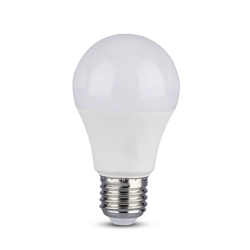 Foto van V-tac vt-2129 e27 led wit lampen - rtl - gls - blister - ip20 - 9w - 806 lumen - 4000k