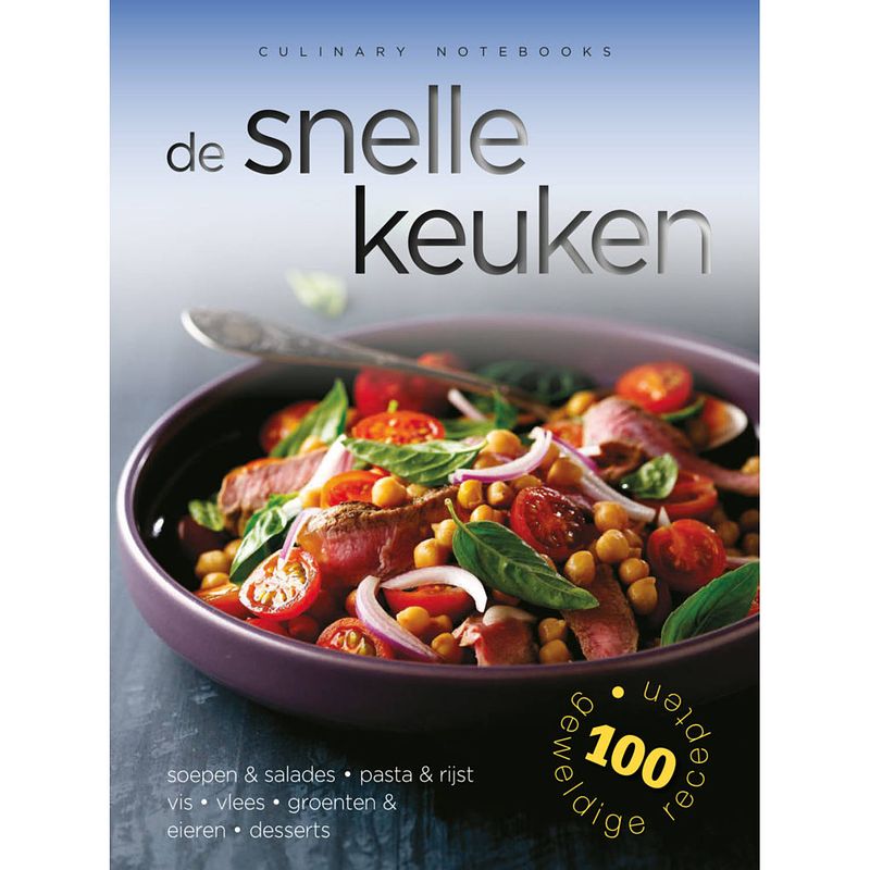 Foto van Rebo productions culinary notebooks de snelle keuken